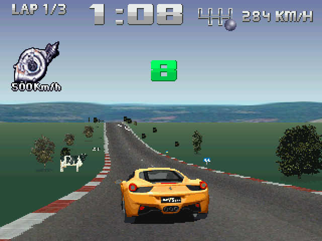 Racer 2 atari screenshot